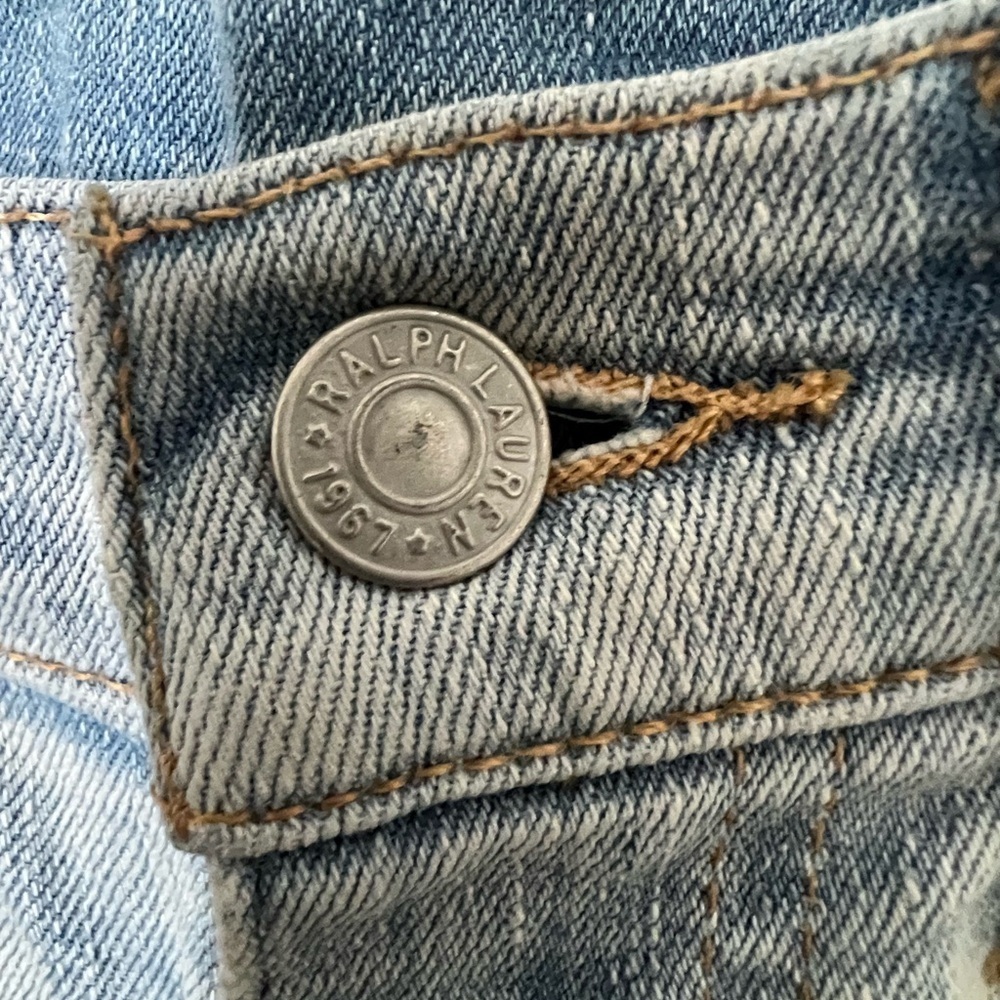 Polo Ralph Lauren Jeans with Paint Splatter Design - Picture 3 of 6